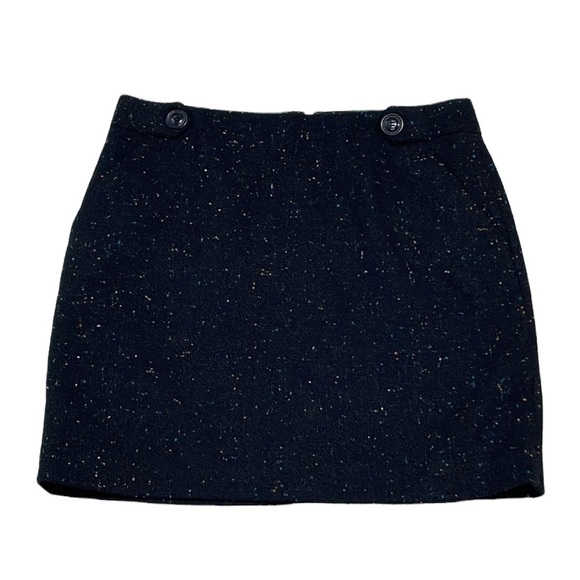 Outback Red Tweed Skirt Black Speckled Pencil Mini Size 2 - Picture 2 of 13